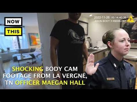 meagan hall video|Tennessee Officer Maegan Hall 2022 Body Cam Footage Released